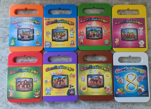 8 DVD CantaJuegos (1-8)