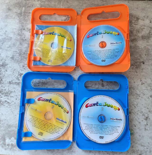 8 DVD CantaJuegos (1-8)