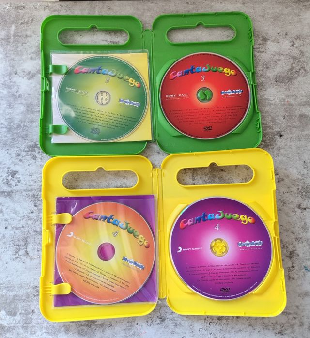 8 DVD CantaJuegos (1-8)