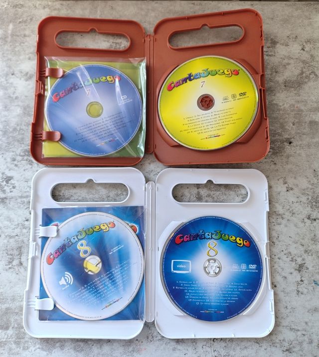 8 DVD CantaJuegos (1-8)
