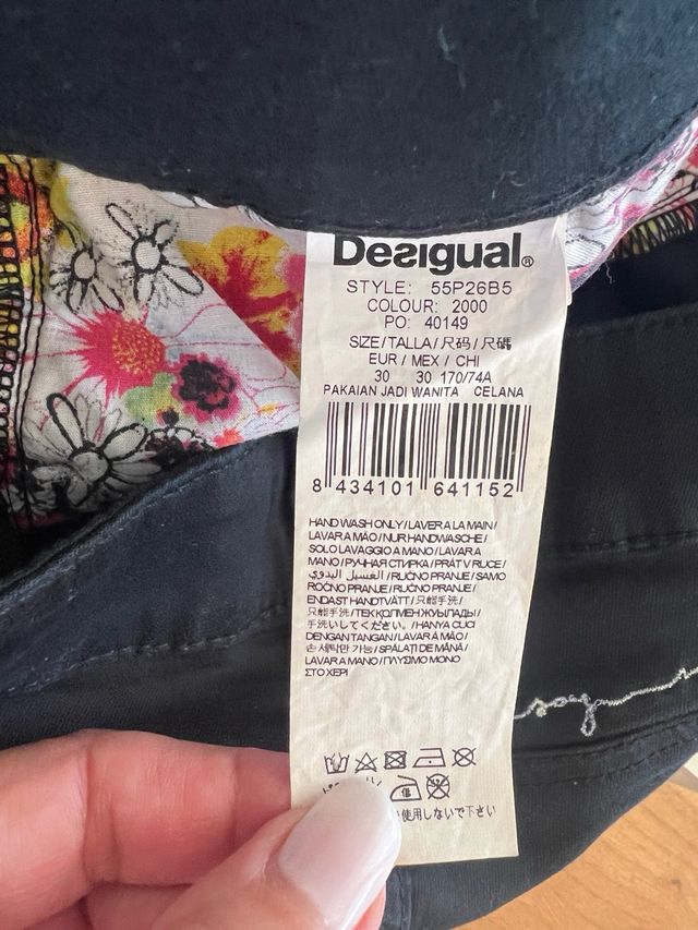 Shorts neri Desigual tg.30