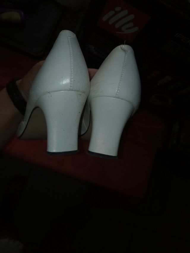 Zapatos Paco Heredero Blancosperlado - Talla 39