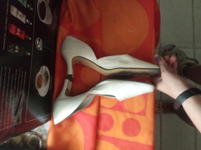 Zapatos Paco Heredero Blancosperlado - Talla 39