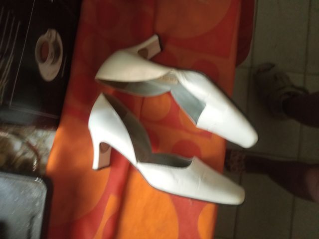 Zapatos Paco Heredero Blancosperlado - Talla 39