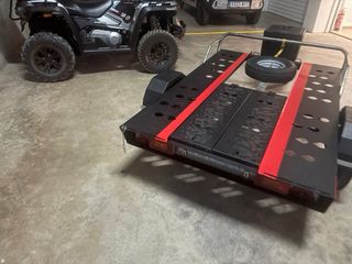 Remolque moto, ligero y robusto se alquila