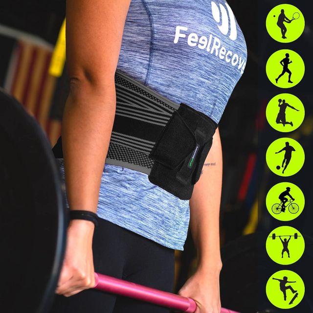Faja lumbar FeelRecovery - Soporte espalda