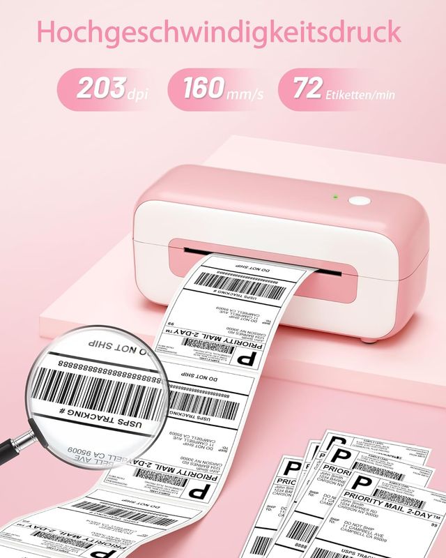 Etiquetadora RITARI rosa