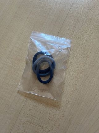 Elastici capelli blu - nuovi