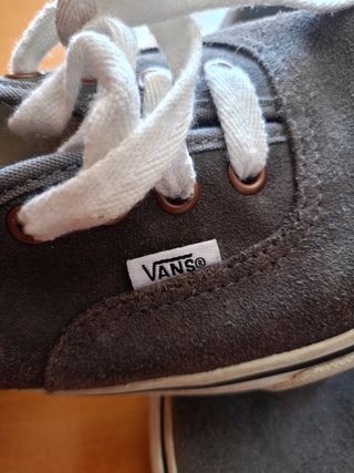 Zapatillas Vans grises