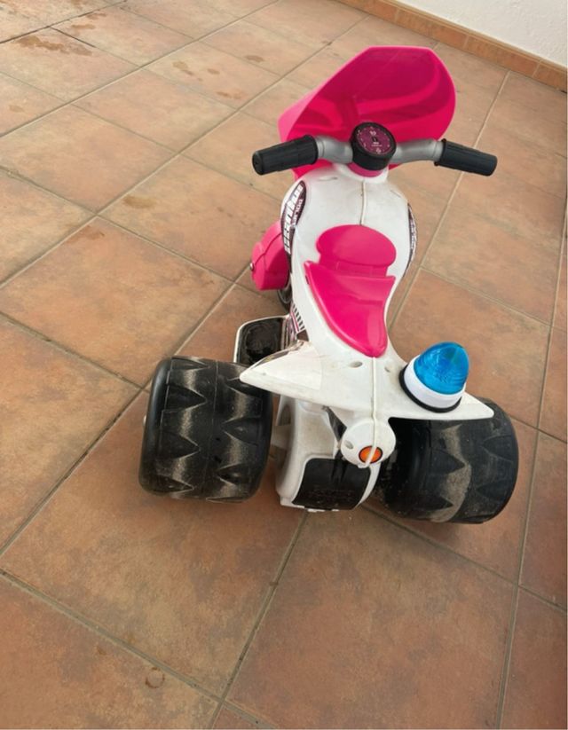 Moto eléctrica niña - Rosa 6V