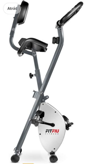 Bicicleta estática Fitfiu BEST-220 plegable