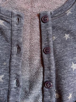 Jersey niña azul con estrellas