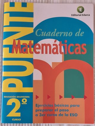 Puente matemáticas, 2 ESO