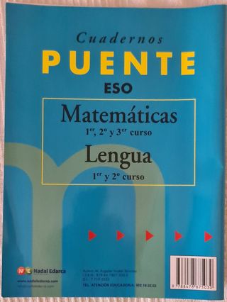 Puente matemáticas, 2 ESO