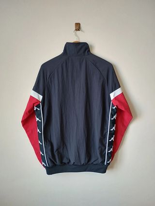 Kappa Vintage Windbreaker Track Jacket Embroidered