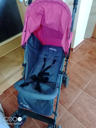 Silla paseo Asalvo rosa