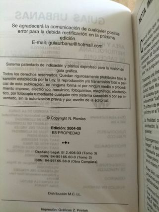 Guía urbana. Área metropolitana de Barcelona 3