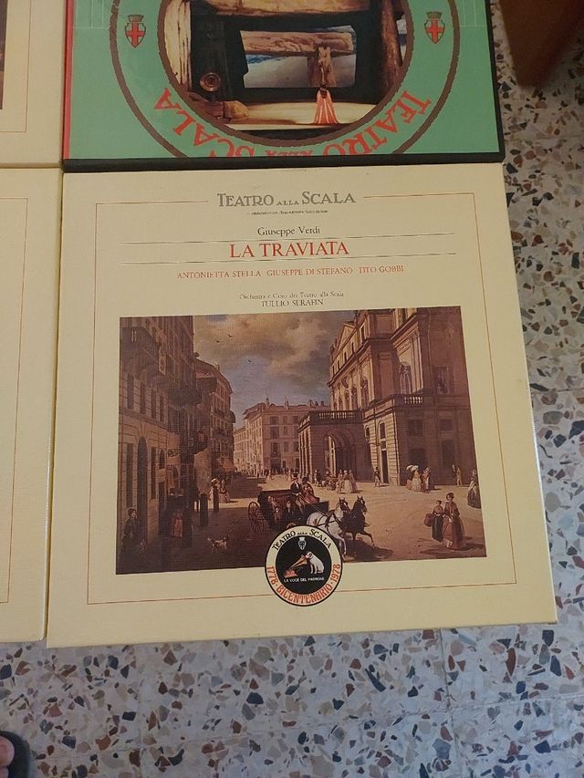 4 LP Teatro alla Scala - Opera