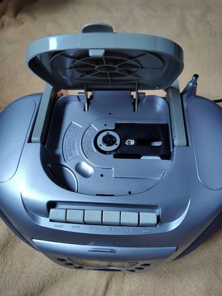 Reproductor CD Venturer plateado