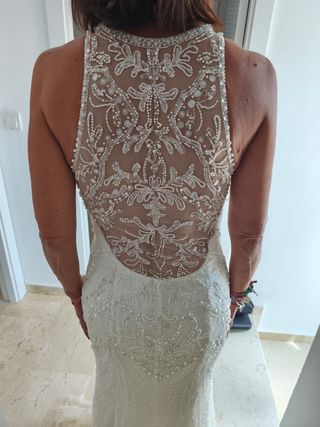 VESTIDO DE NOVIA ROSA CLÁRA-ORIGINAL