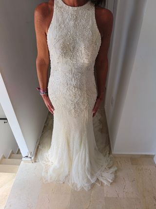 VESTIDO DE NOVIA ROSA CLÁRA-ORIGINAL