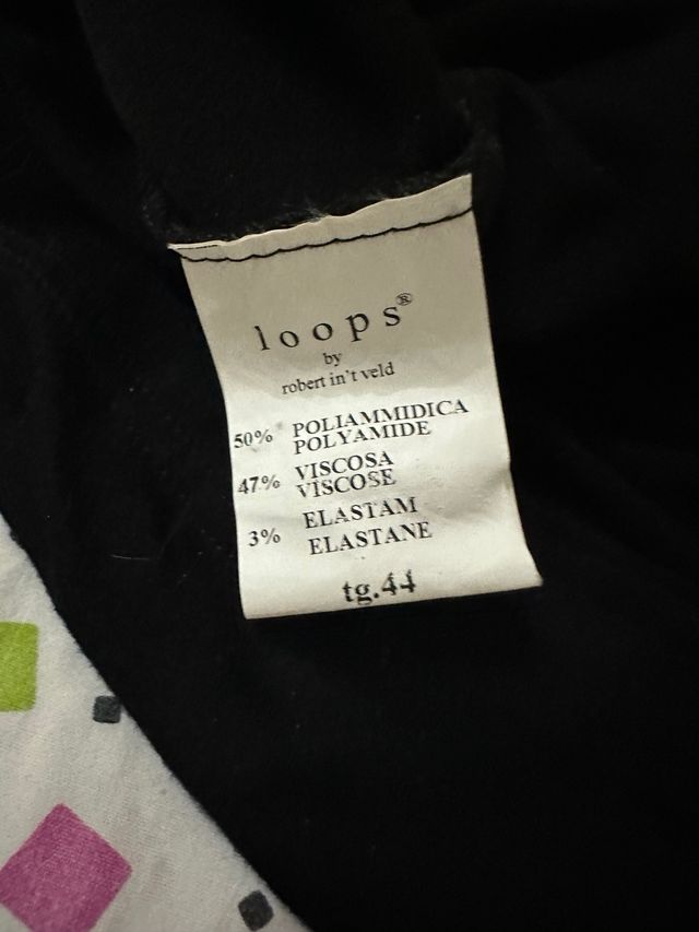 Abito nero paillettes