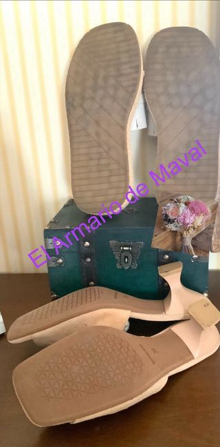 Sandalias Alpe & Armichi beige