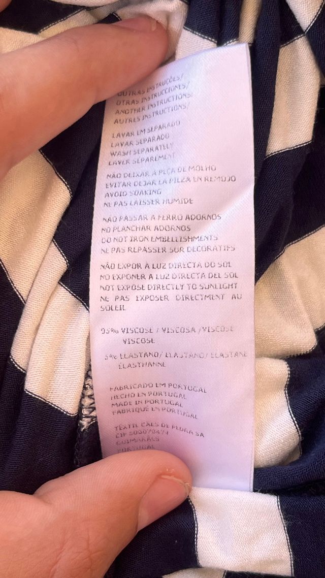 Camiseta rayas Lion de Porches