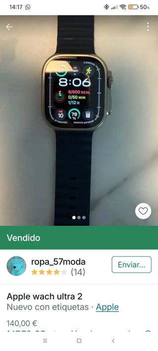 Apple Watch - Reloj negro