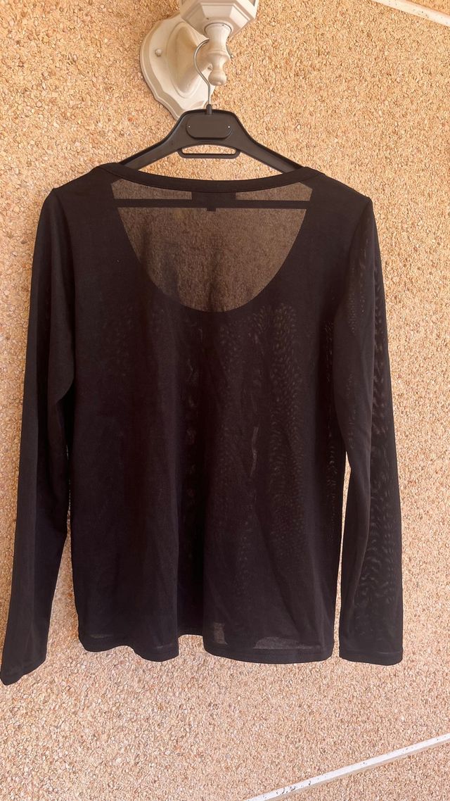 Camiseta negra MORGAN XL