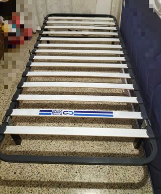 Cama+Somier láminas 90x190 -