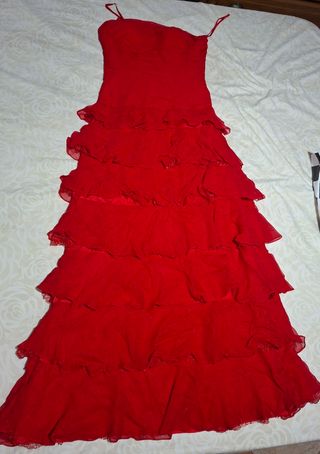 Vestido rojo fiesta