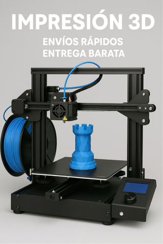 Impresión 3D personalizada – Rápido y económico.