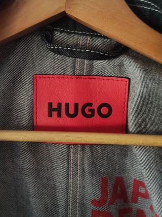 Chaqueta vaquera Hugo negra