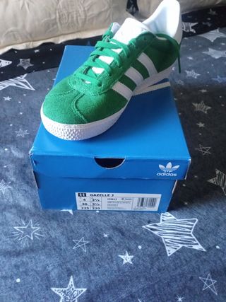 Zapatillas Adidas Gazelle - Verde