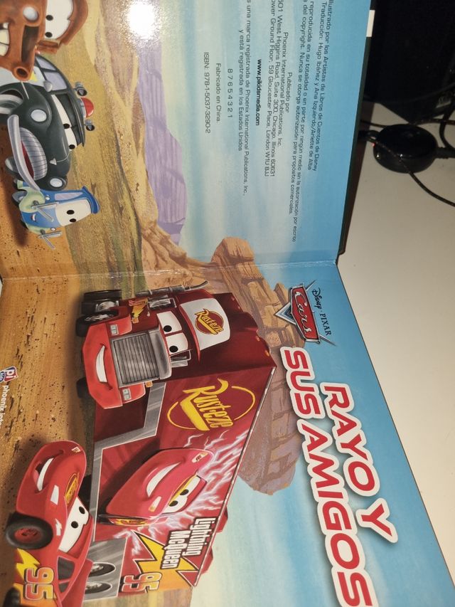 CUENTOS CARS 123 SBBB: RAYO Y SUS AMIGOS