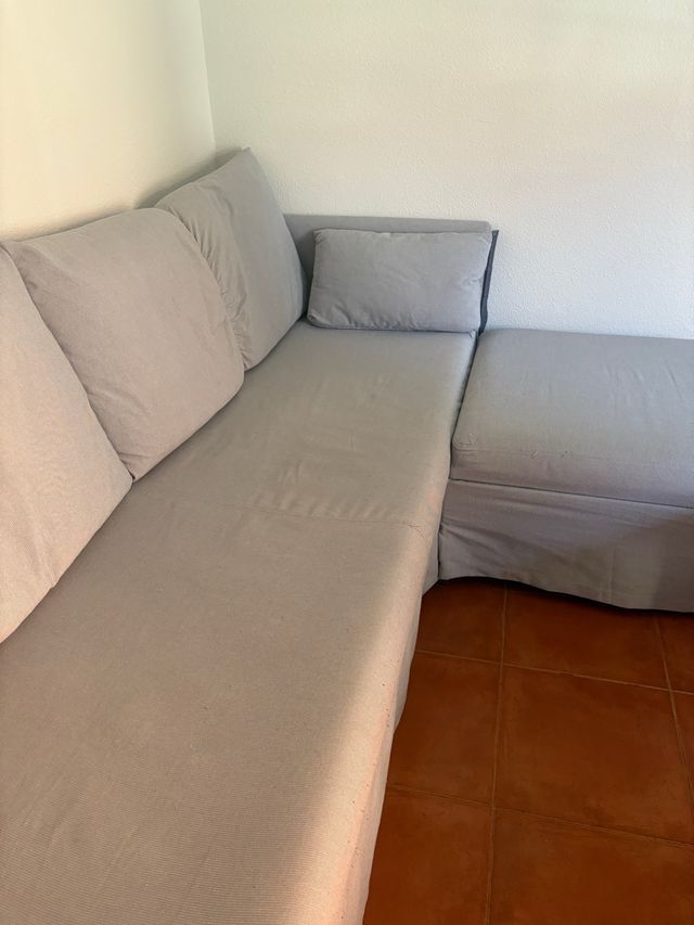 Sofá cama gris