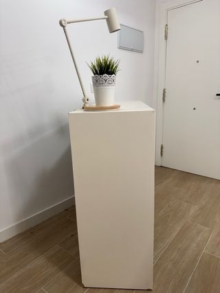 Mostrador recepción blanco