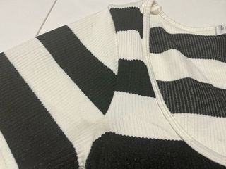 Crop top rayas Stradivarius S