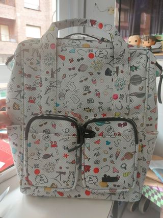Mochila Parfois estampada