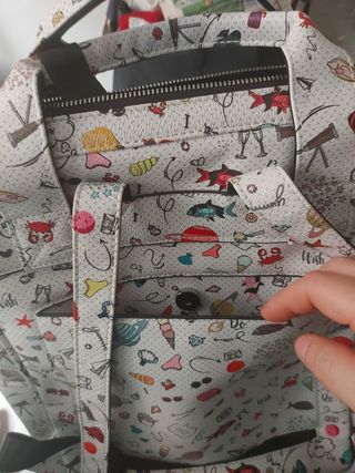 Mochila Parfois estampada