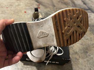 bamba tipo converse Botas altas negras