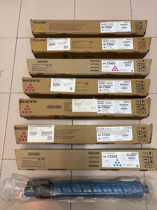 Toners Ricoh MP C5502