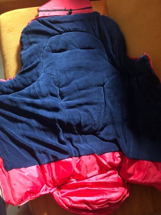 Saco universal invierno  bebé - DMB Rojo y azul