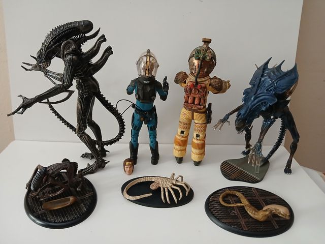 Figuras Alien & Prometheus.