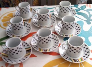 Set 8 Tazze Caffè Casa Regia