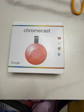 Chromecast Google - Rojo