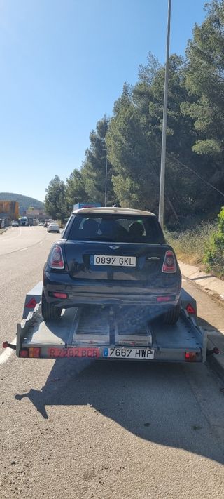 Alquiler remolque coches 1200kg portacoches