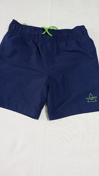 Bañador niño azul-verde