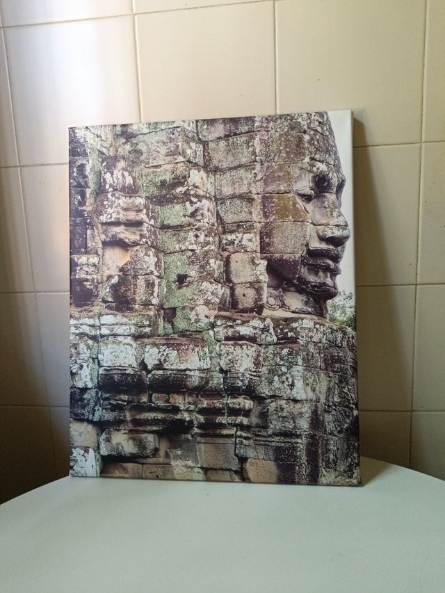 Cuadro Bayon, Angkor Wat